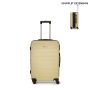 Valise cabine rigide FG679 Extensible 50 cm Light yellow