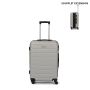 Valise cabine rigide FG679 Extensible 50 cm Silver