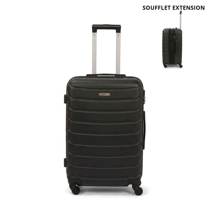 Valise rigide M FG679 Extensible 65 cm Black