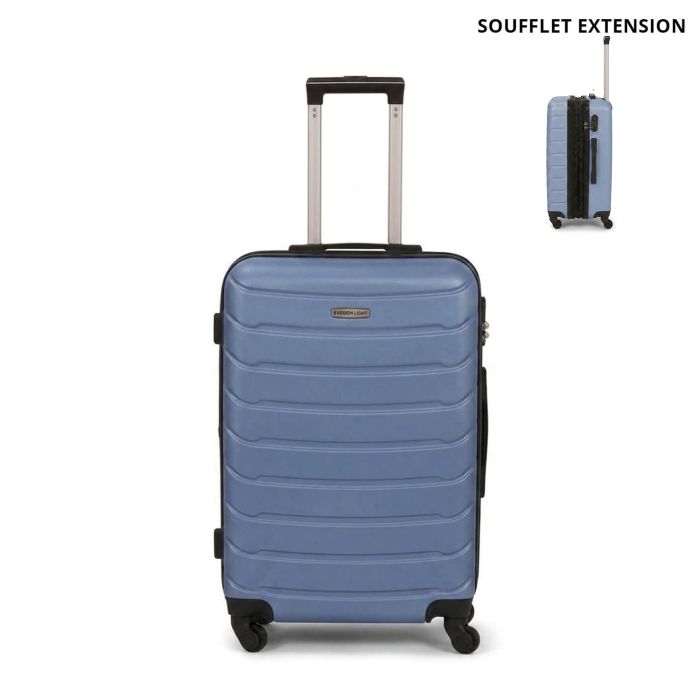 Valise rigide M FG679 Extensible 65 cm Light blue