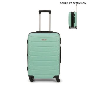 Valise rigide M FG679 Extensible 65 cm Light green