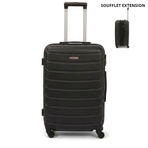 Valise rigide L FG679 Extensible 75 cm Black