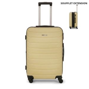 Valise rigide L FG679 Extensible 75 cm Light yellow