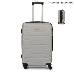 Valise rigide L FG679 Extensible 75 cm Silver