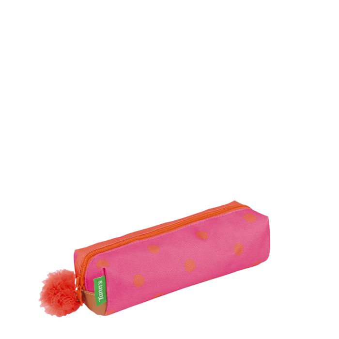 Trousse scolaire simple Un pour tous, tous pompoms 21 cm Sidonie