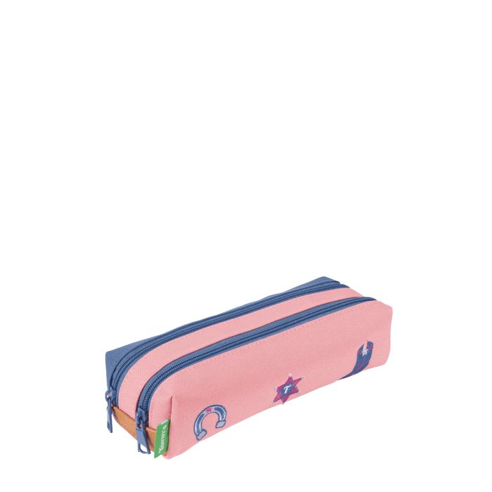 Trousse scolaire double Évasion 21.5 cm Jane