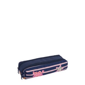 Trousse scolaire double Tann's x Armor-lux 21.5 cm Océane