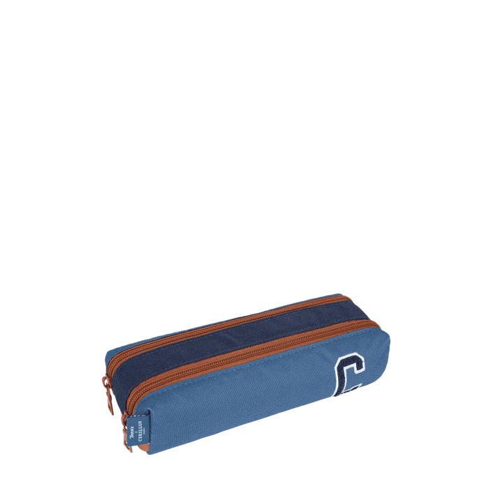 Trousse scolaire double Tann's x Cyrillus 21.5 cm Clément