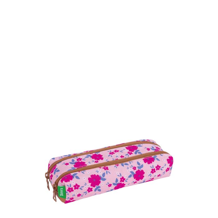 Trousse scolaire double Jardin secret 21.5 cm Aurore