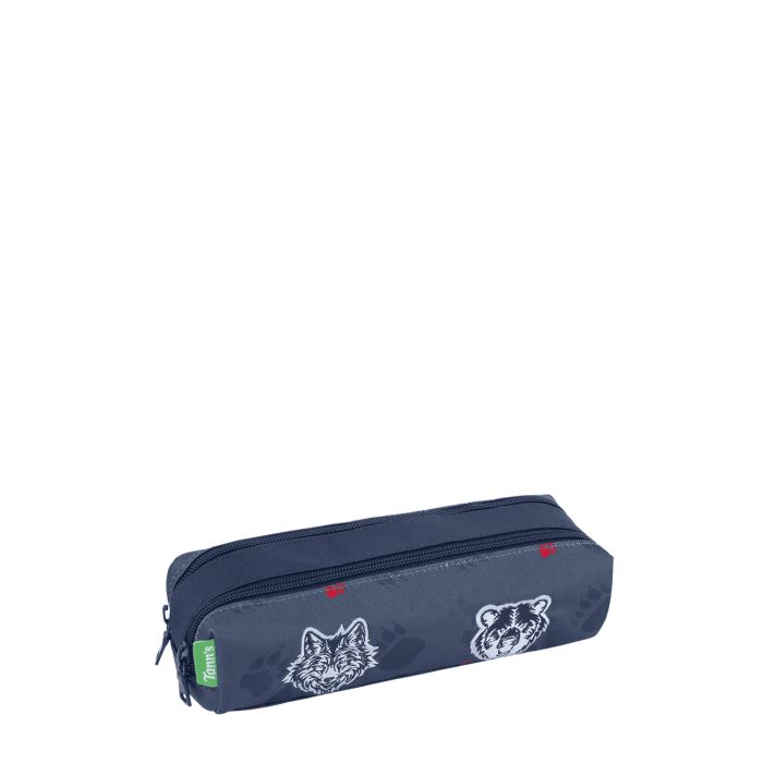 Trousse scolaire double Drôles de bêtes 21.5 cm Mathys
