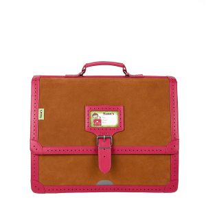Cartable scolaire Cuir Ajouré 38 cm