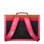 Cartable scolaire Cuir ajouré 41 cm