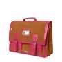 Cartable scolaire Cuir ajouré 41 cm