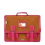 Cartable scolaire Cuir ajouré 41 cm