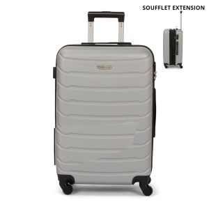 Valise rigide XL FG679 Extensible 85 cm Silver