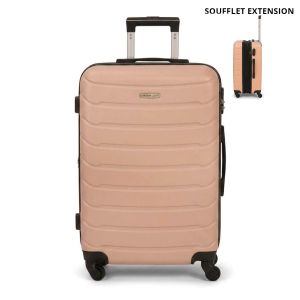 Valise rigide XL FG679 Extensible 85 cm Light pink