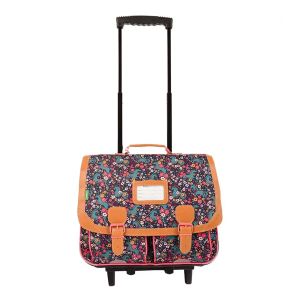 Cartable scolaire à roulettes Trolley L'art du camouflage 41 cm Alba