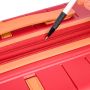 Valise rigide S49403 extensible 78 cm Rouge