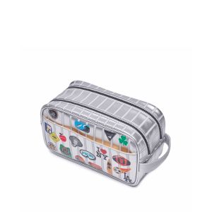 Trousse de toilette Travel Pouch 12,5 cm Jetsetter Silver