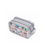 Trousse de toilette Travel Pouch 12,5 cm Jetsetter Silver