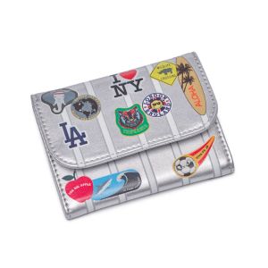 Portefeuille Wallet Jetsetter Silver
