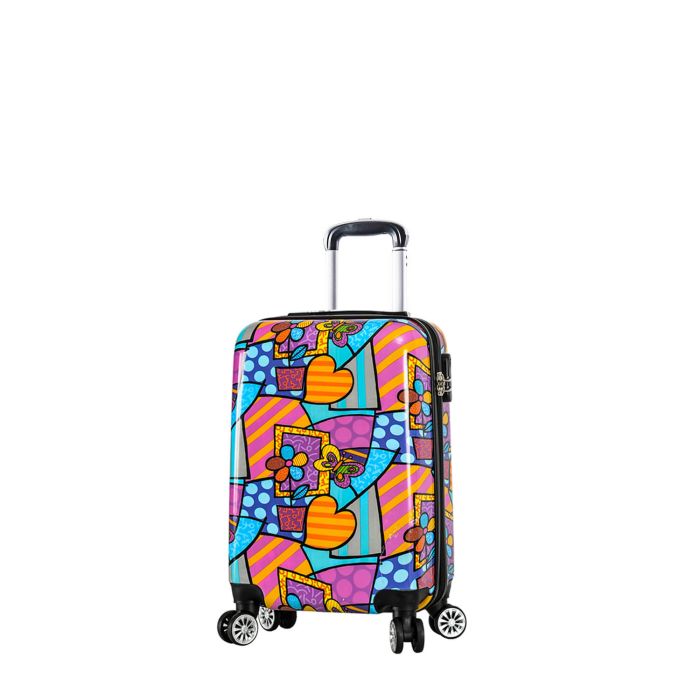 Valise cabine rigide 96820B 55 cm Pop Patchwork