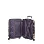 Valise cabine rigide 86820N 55 cm Hiboux noir