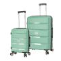Lot de 2 valises rigides M43603 54 et 73 cm Light green
