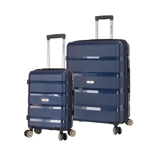 Lot de 2 valises rigides M43603 54 et 73 cm Navy