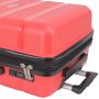 Lot de 2 valises rigides M43603 54 et 73 cm Rouge