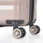 Lot de 2 valises rigides M43603 54 et 73 cm Champagne