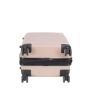 Lot de 2 valises rigides M43603 54 et 73 cm Champagne