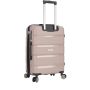 Lot de 2 valises rigides M43603 54 et 73 cm Champagne