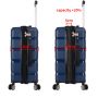 Lot de 2 valises rigides M43603 54 et 73 cm Navy