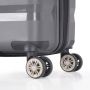 Lot de 2 valises rigides M43603 54 et 73 cm Silver
