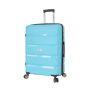 Lot de 2 valises rigides M43603 54 et 73 cm Bleu turquoise