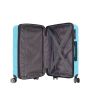Lot de 2 valises rigides M43603 54 et 73 cm Bleu turquoise