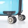 Lot de 2 valises rigides M43603 54 et 73 cm Bleu turquoise