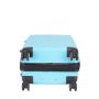 Lot de 2 valises rigides M43603 54 et 73 cm Bleu turquoise