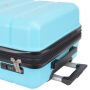 Lot de 2 valises rigides M43603 54 et 73 cm Bleu turquoise