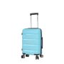 Lot de 2 valises rigides M43603 54 et 73 cm Bleu turquoise