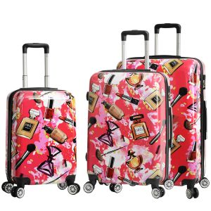 Lot de 3 valises rigides 36820M 55, 66 et 76 cm Comestics