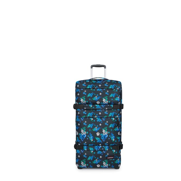 Valise M souple Transit'R Plus M Floral Bloom Black