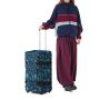 Valise M souple Transit'R Plus M Floral Bloom Black