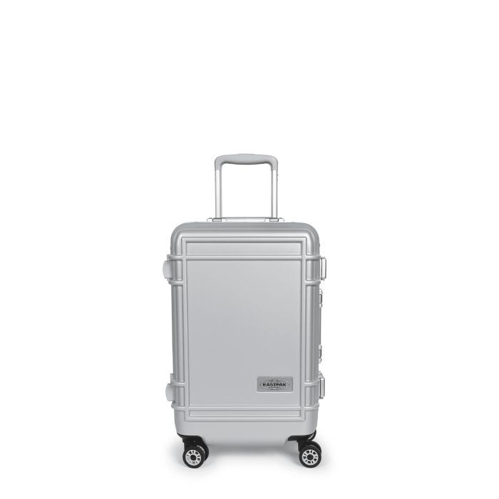 Valise cabine Resist'R Case S 34 Litres Metal Silver