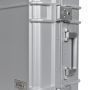 Valise cabine Resist'R Case S 34 Litres Metal Silver