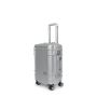 Valise cabine Resist'R Case S 34 Litres Metal Silver