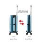 Valise cabine rigide S61101 Pliable 55 cm Blue