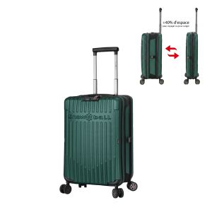 Valise cabine rigide S61101 Pliable 55 cm Vert