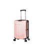 Valise cabine rigide S61101 Pliable 55 cm Rose gold